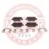 Тормозные колодки задние Honda Civic 06- 13046057572N-SET-MS