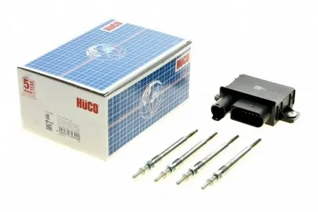 132300 Реле свечей накала BMW 3 (E90/E91)/5 (E60)/X3 (E83) 2.0d 03-15 (N47) (+свечи) (HÜCO) HITACHI подбор по vin на Brocar