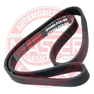 5PK962PCSMS Ремень поликлиновидный 5X963 MASTER SPORT подбор по vin на Brocar