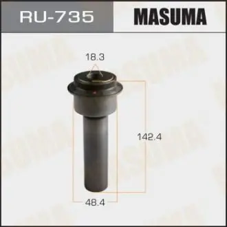 RU735 Сайлентблок переднего подрамника задний Nissan Juke (10-), Qashqai (06-13;15-), X-Trail (07-) (RU735) MASUMA MASUMA подбор по vin на Brocar