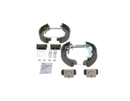 0204114710 ZESTAW SZCZĘK HAM. OPEL KARL 1,0 15-19 KPL. Z CYLINDERKAMI BOSCH підбір по vin на Brocar