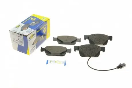 182270 Колодки гальмівні (передні) Audi A4 15-/Audi A5 09- (+датчик) ICER підбір по vin на Brocar