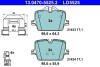 13047055252 KLOCKI HAM. BMW T. 3/4/Z4/I4 2,0-3,0 18- CERAMIC ATE підбір по vin на Brocar