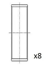 BB2084025 Вкладиші шатунні FORD 1.6 ZETEC /FAA-BB2084025/ FAI AUTOPARTS підбір по vin на Brocar