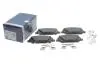 0986424862 Колодки гальмівні дискові (комплект 4 шт) BOSCH підбір по vin на Brocar