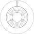 TARCZA HAM. ISUZU P. D-MAX 1,9 DDI 17- DF6736S