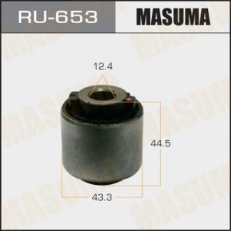 RU653 Сайлентблок заднего поперечного рычага наружный MASUMA подбор по vin на Brocar