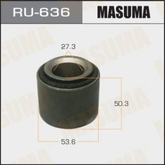 RU636 Сайлентблок передньої стійки стабілізатора MASUMA підбір по vin на Brocar