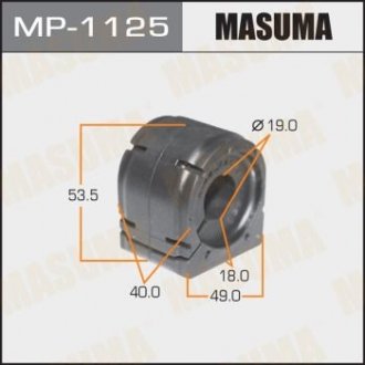 MP1125 Втулка переднего стабилизатора MASUMA підбір по vin на Brocar