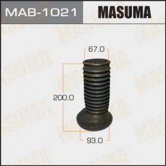 MAB1021 Пильовик амортизатора MASUMA підбір по vin на Brocar