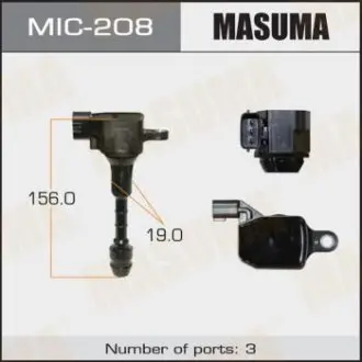 MIC208 Катушка зажигания MASUMA подбор по vin на Brocar