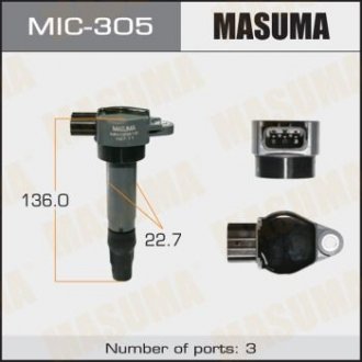 MIC305 Катушка зажигания MASUMA подбор по vin на Brocar
