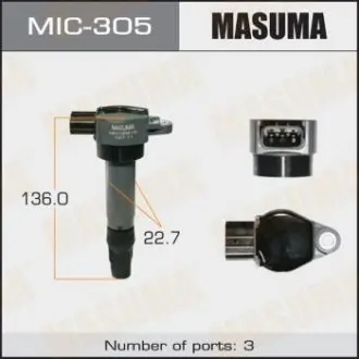MIC305 Катушка запалювання MASUMA підбір по vin на Brocar