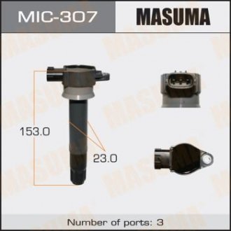 MIC307 Котушка запалювання MASUMA підбір по vin на Brocar