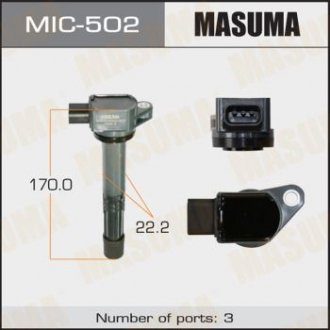 MIC502 Катушка зажигания MASUMA подбор по vin на Brocar