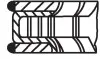 03084N0 А_Комплект поршневих кілець Mahle VW/AUDI/SKODA Octavia,Golf,Jetta,Passat,Polo,Touran 1,4-1,6 04-10 MAHLE / KNECHT підбір по vin на Brocar