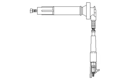 3A59E42 Провода высоковольтные SUBARU Forester/Impreza/Legacy/Outback "2,0-2,5(1-цил) "98-05 компл 3А00/162 BREMI подбор по vin на Brocar
