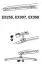 EX358 Щетка стеклоочистителя каркасная задняя 350mm (14\&#039;\&#039;) ExactFit Rear (EX358) TRICO Trico підбір по vin на Brocar