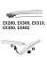 EX350 Щетка стеклоочистителя каркасная задняя 350mm (14\&#039;\&#039;) ExactFit Rear (EX350) TRICO Trico підбір по vin на Brocar
