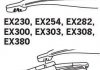 EX303 Щітка склоочисника каркасна задня 300mm (12'') ExactFit Rear (EX303) TRICO Trico підбір по vin на Brocar