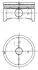 Поршень, комплект FORD/VOLVO Focus,Mondeo,Fiesta,C30,S40,S80,V50 2,0i 16V 00- 99457600