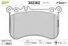 Тормозные колодки дисковые MERCEDES CLS/E-Class/S-Class/SLK/SLC "F "11>> 302302