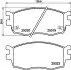 NP6084 Гальмівні колодки HYUDNAI/KIA Accent/i20/Rio \&#039;\&#039;F \&#039;\&#039;05-11 PR2 NISSHINBO підбір по vin на Brocar