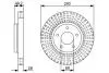 0986479V48 Гальмівний диск NISSAN Quest/Pathfinder \&#039;\&#039;F \&#039;\&#039;3,5 \&#039;\&#039;03&gt;&gt; BOSCH підбір по vin на Brocar