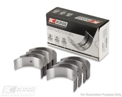CR4655AM Вкладыши шатунные комплект KING HYUNDAI G4ED, G4AE, G4EK, G4FK KING підбір по vin на Brocar