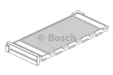 1987431118 A_Повітряний фільтр салону 1118 Nissan Almera N15 BOSCH подбор по vin на Brocar