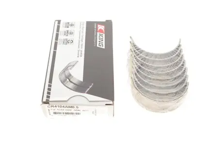 CR4104AM05 Вкладыши шатунные VW Caddy I/II 1.6/1.8 -97/T4/T5 2.0 90-15 (+0.50) KING подбор по vin на Brocar