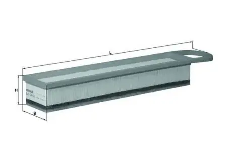 LX2843 A_Фільтр повітряний Mahle Citroen, Peugeot MAHLE / KNECHT подбор по vin на Brocar