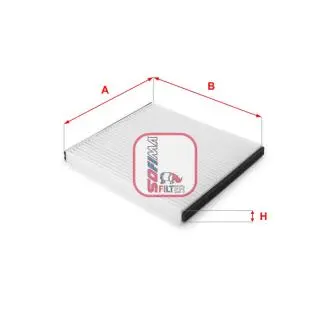 S3050C Фільтр салону Toyota Rav4 00-/Yaris 99- SOFIMA підбір по vin на Brocar