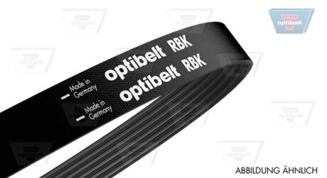 6PK1245 А_Ремінь П-клиновий 6PK1245 Optibelt OPTIBELT підбір по vin на Brocar