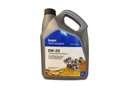 28492378D Олива PRESTIGE SUPER PLUS 0W-20 (5L) DELPHI підбір по vin на Brocar