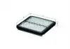 LX1023 A_Фільтр повітряний Mahle Toyota MAHLE / KNECHT підбір по vin на Brocar
