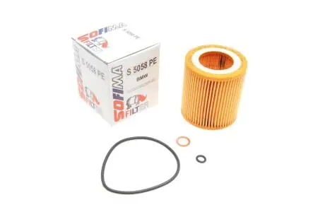 S5058PE Фильтр масляный BMW (E90/F30)/5 (E60/F10) 05-16 (N52/N53/N20/N55) SOFIMA подбор по vin на Brocar