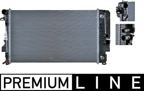 CR1173000P Радіатор 396 mm MERCEDES-BENZ MAHLE / KNECHT підбір по vin на Brocar