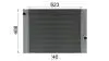 CR582000P A_Радіатор 488 mm BMW MAHLE / KNECHT підбір по vin на Brocar