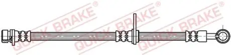 50714 Тормозной шланг QUICK BRAKE підбір по vin на Brocar