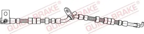 80903 Тормозной шланг QUICK BRAKE підбір по vin на Brocar