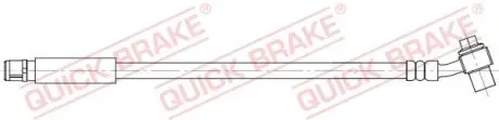 59803X Гальмівний шланг QUICK BRAKE підбір по vin на Brocar