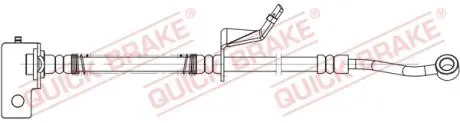 58876X Гальмівний шланг QUICK BRAKE підбір по vin на Brocar