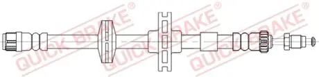 32839 Тормозной шланг QUICK BRAKE подбор по vin на Brocar