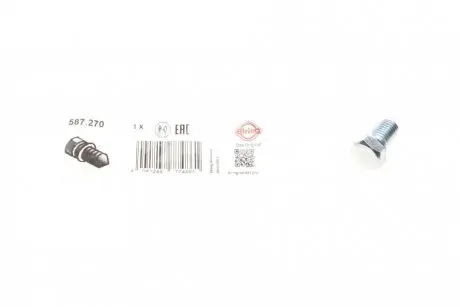 587270 Болт зливу оливи BMW 3(E46)/5(E34/E39/E60) 97- (M12x1,5) M30/M40/M43/M52/M54 ELRING підбір по vin на Brocar