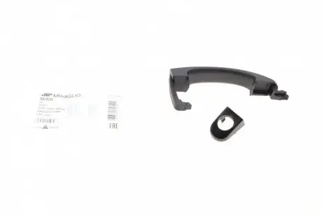 80833 Ручка дверей (бічних/ззовні) VW Caddy/T5 04-15 (з отвором під серцевину) MIRAGLIO підбір по vin на Brocar