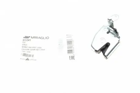 37241 Замок дверей (задніх/зверху/L) Fiat Doblo 01-09 MIRAGLIO підбір по vin на Brocar