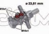 Головний гальмівний циліндр без ABS Doblo -5 (сист.Bosch) 202-678