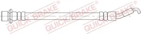 58001 Гальмівний шланг QUICK BRAKE підбір по vin на Brocar