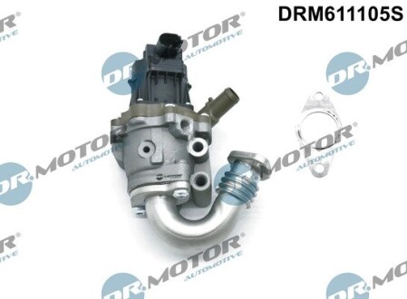 DRM611105S Клапан рециркуляции с трубопроводом DR.MOTOR підбір по vin на Brocar